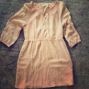 Madewell mini , soft pink/beige long sleeve